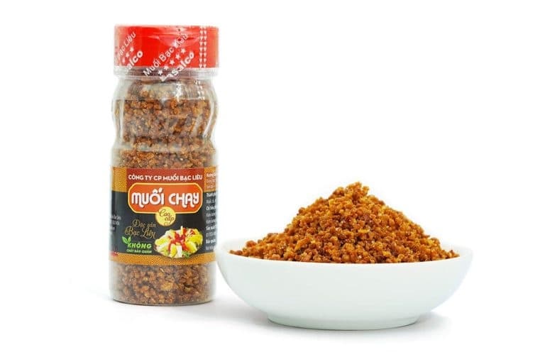Muối chay Bạc Liêu