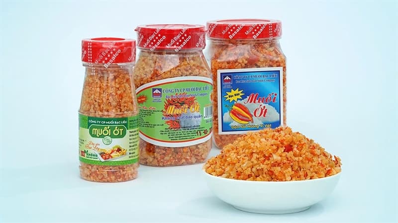 Muối ớt Bạc Liêu