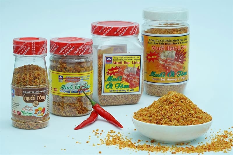 Muối tôm Bạc Liêu